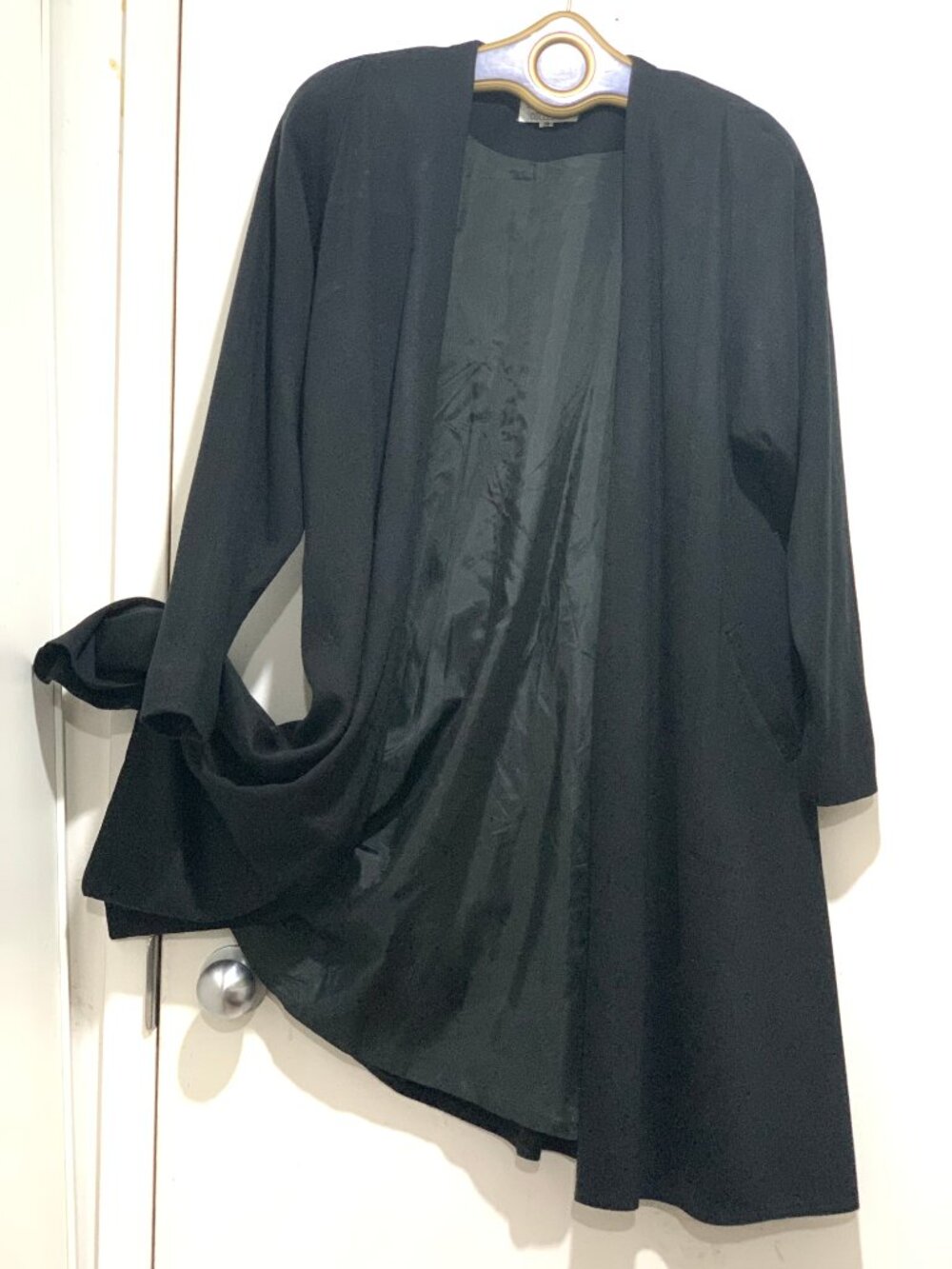 VINTAGE KENJO'S COLLECTION OPEN FRONT SWING JACKETS SIZE 38